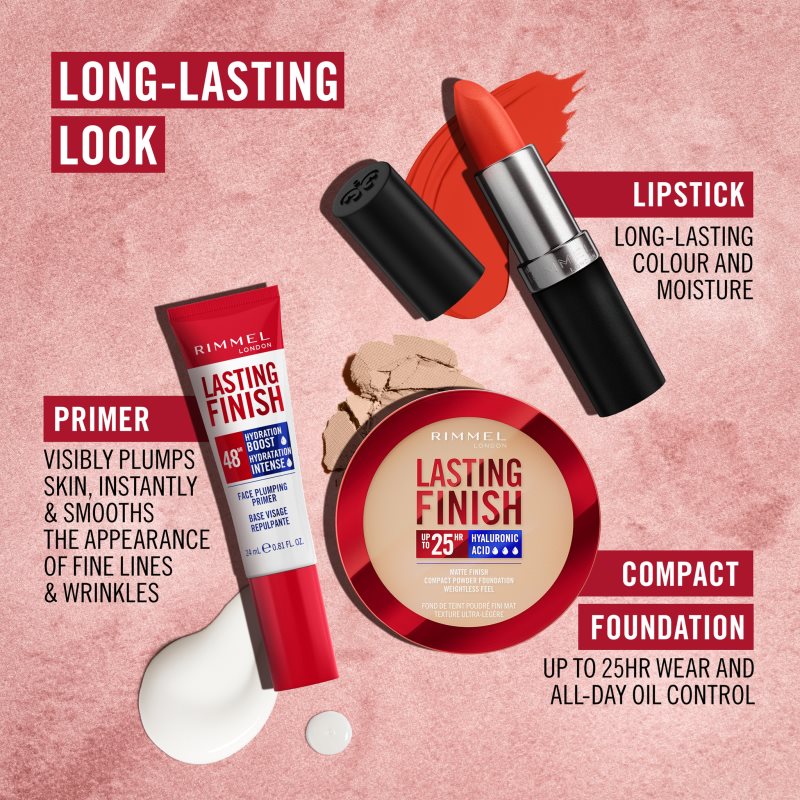 Rimmel Lasting Finish Long-lasting Lipstick Shade 006 Pink Blush 4 G