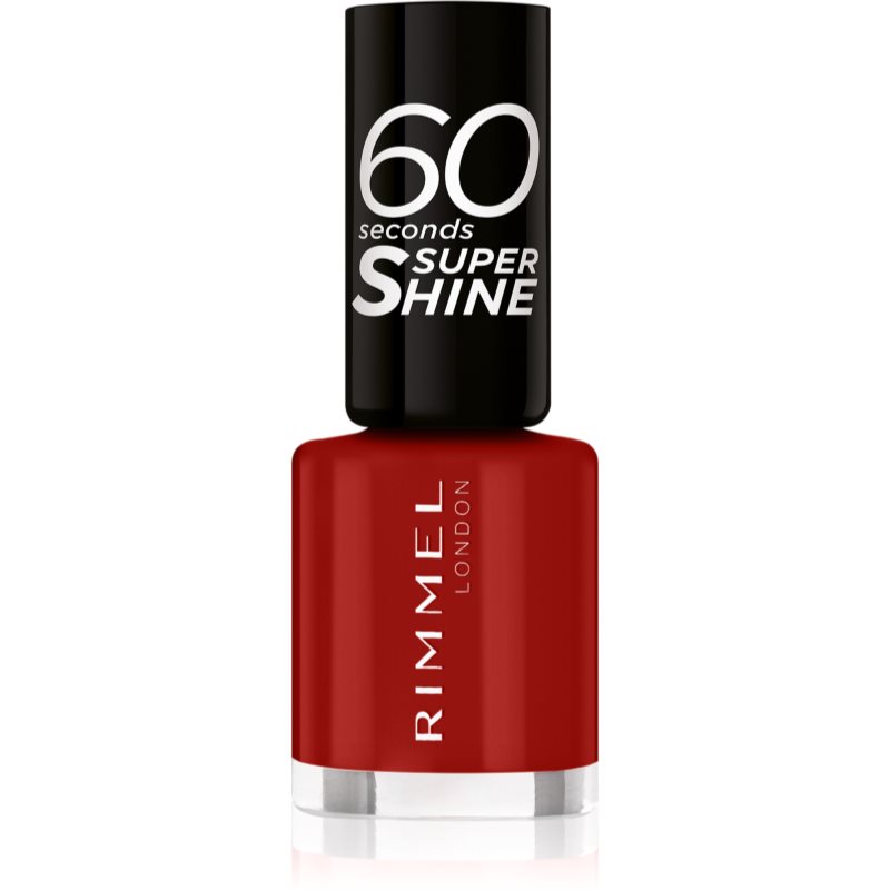 Rimmel 60 Seconds Super Shine nail polish shade 315 Queen Of Tarts 8 ml
