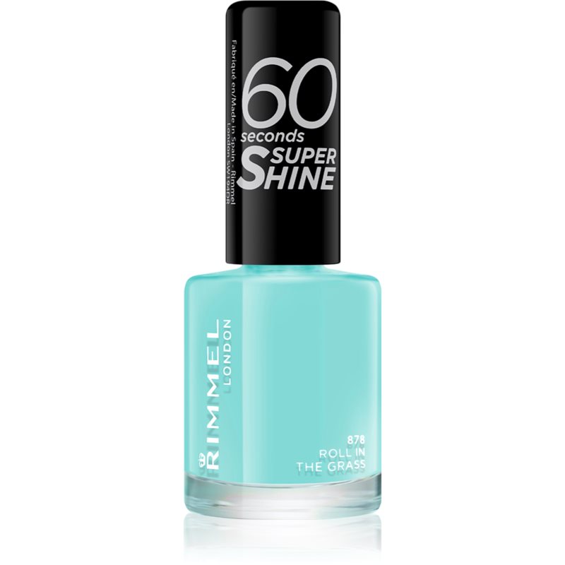 Rimmel 60 Seconds Super Shine Nagellack Farbton 878 Roll In The Grass 8 ml