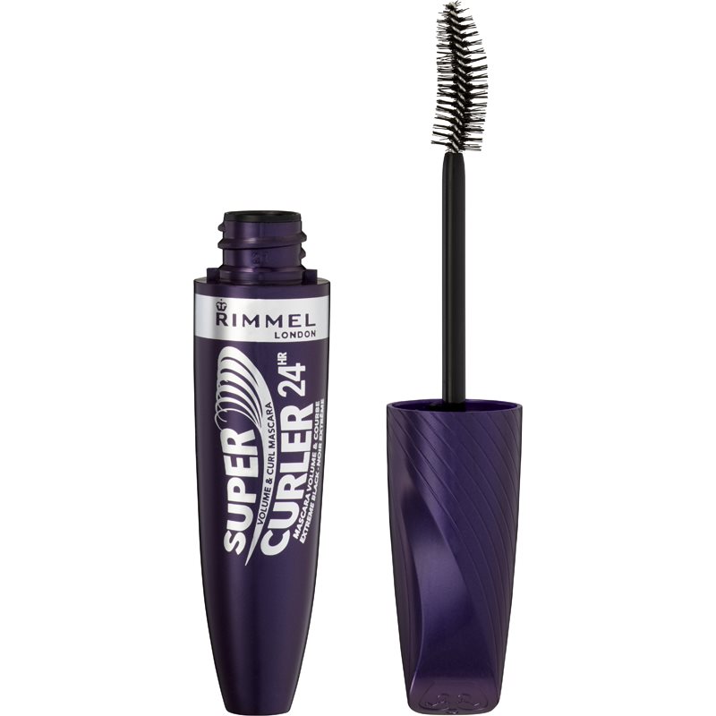 

Rimmel Supercurler 24H туш для об'єму та подовження вій відтінок 001 Black