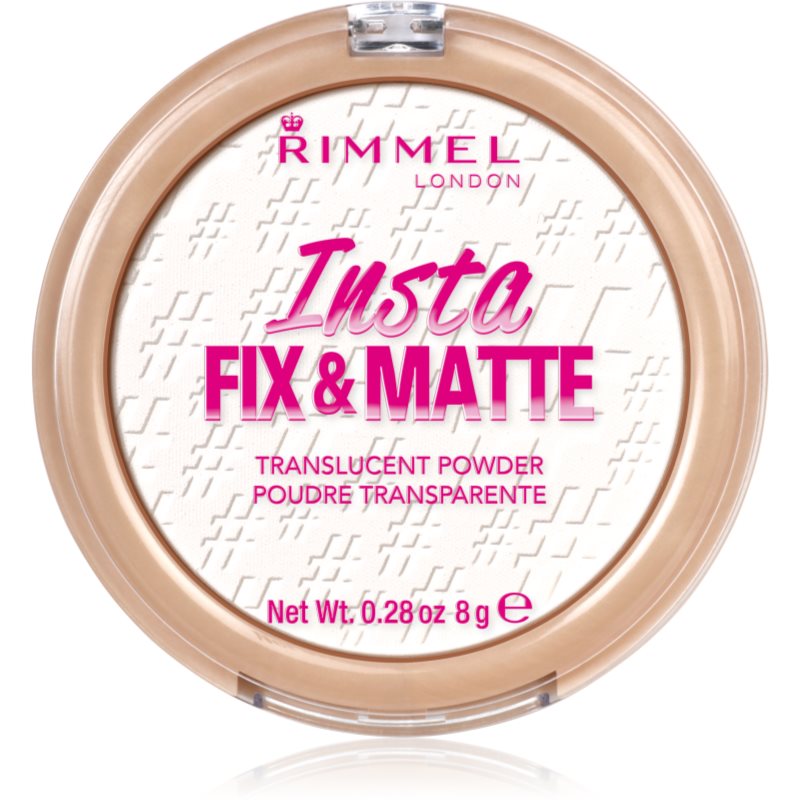 

Rimmel Insta Fix & Matte прозора фіксуюча пудра