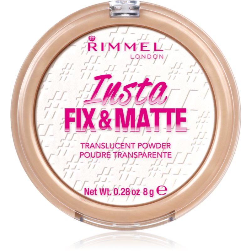 

Rimmel Insta Fix & Matte прозора фіксуюча пудра