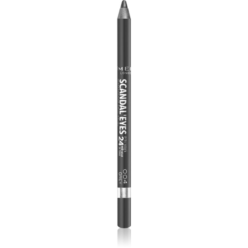 

Rimmel ScandalEyes Waterproof Kohl Kajal водостійкий контурний олівець для очей відтінок 004 Grey