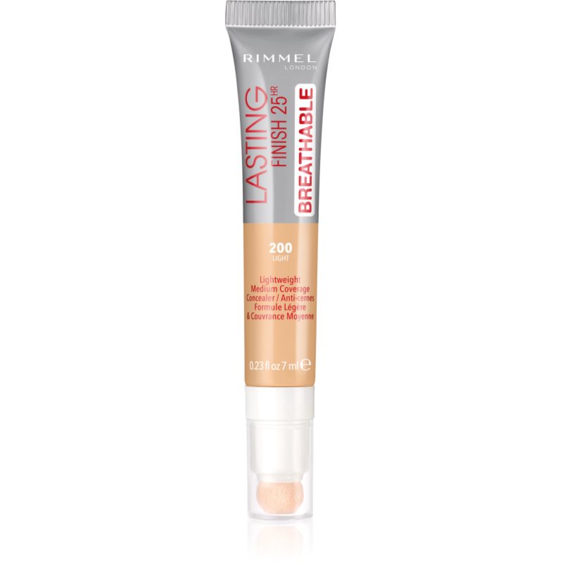 

Rimmel Lasting Finish 25H Breathable стійкий коректор відтінок 200 Light