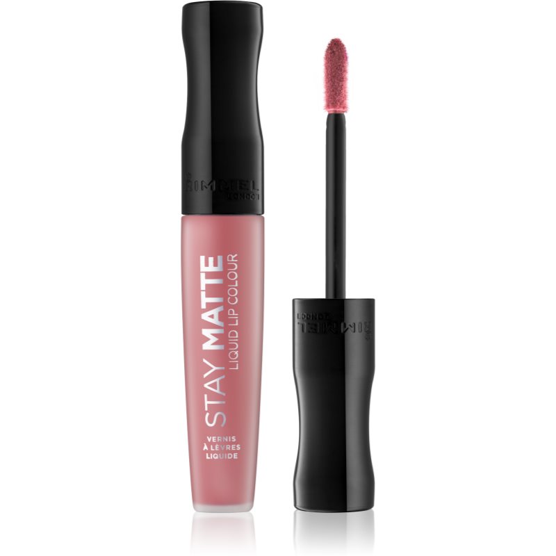 Rimmel Stay Matte Liquid Matt Lipstick Shade 200 Pink Blink 5.5 Ml