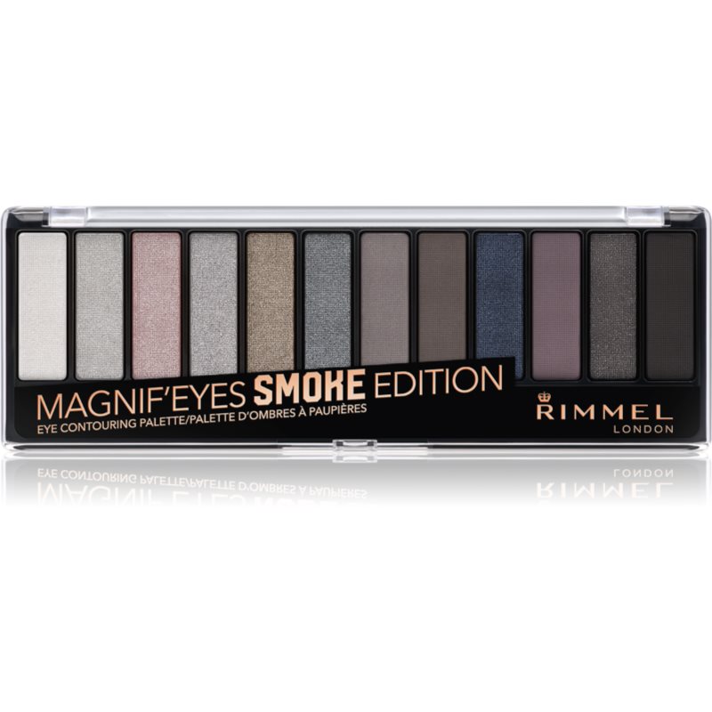 Rimmel Magnif’ Eyes palette di ombretti colore 003 Smoked Edition 14,16 g