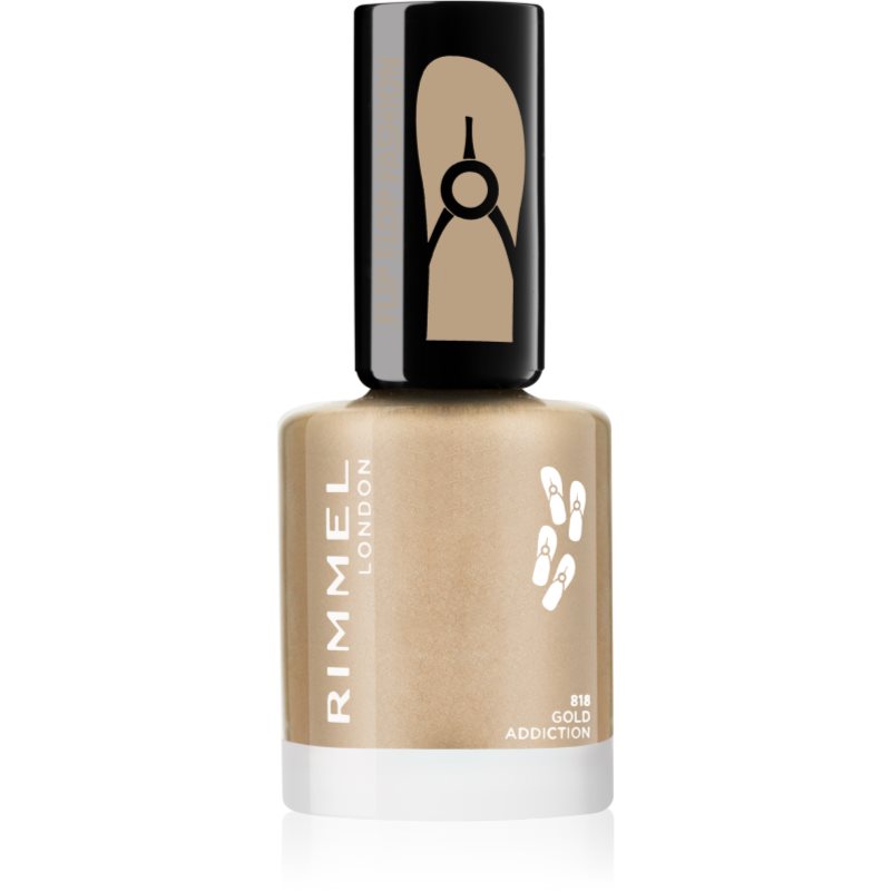 

Rimmel 60 Seconds Flip Flop лак для нігтів відтінок 818 Gold Addiction
