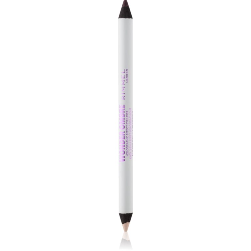 

Rimmel Wonder Ombre Holographic Effect Eye Liner двосторонній олівець для очей з голографічним ефектом відтінок 003 Purple Prism 1,3 гр