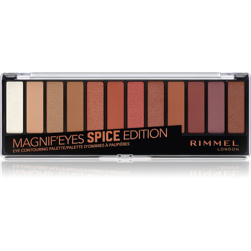 

Rimmel Magnif’ Eyes палітра тіней відтінок 005 Spice Edition