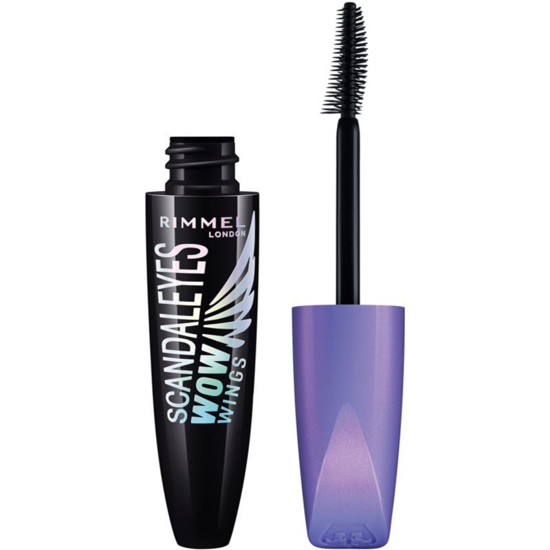Rimmel ScandalEyes WOW Wings volumising and curling mascara shade 003 Extreme Black 12 ml
