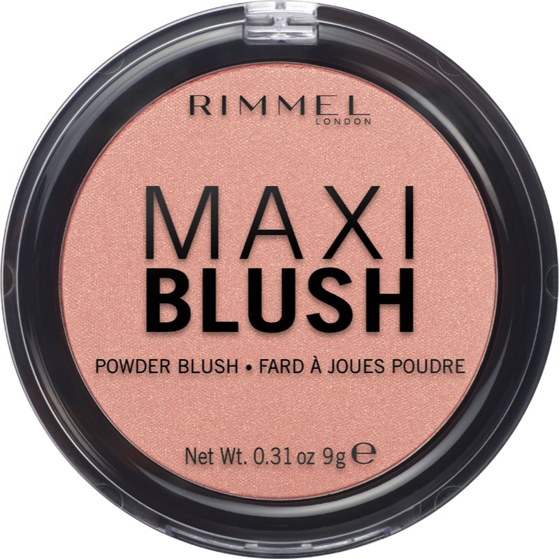 Rimmel Maxi Blush powder blusher shade 001 Third Base 9 g

