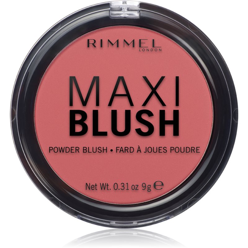 Photos - Face Powder / Blush Rimmel Maxi Blush powder blusher shade 003 Wild Card 9 g 