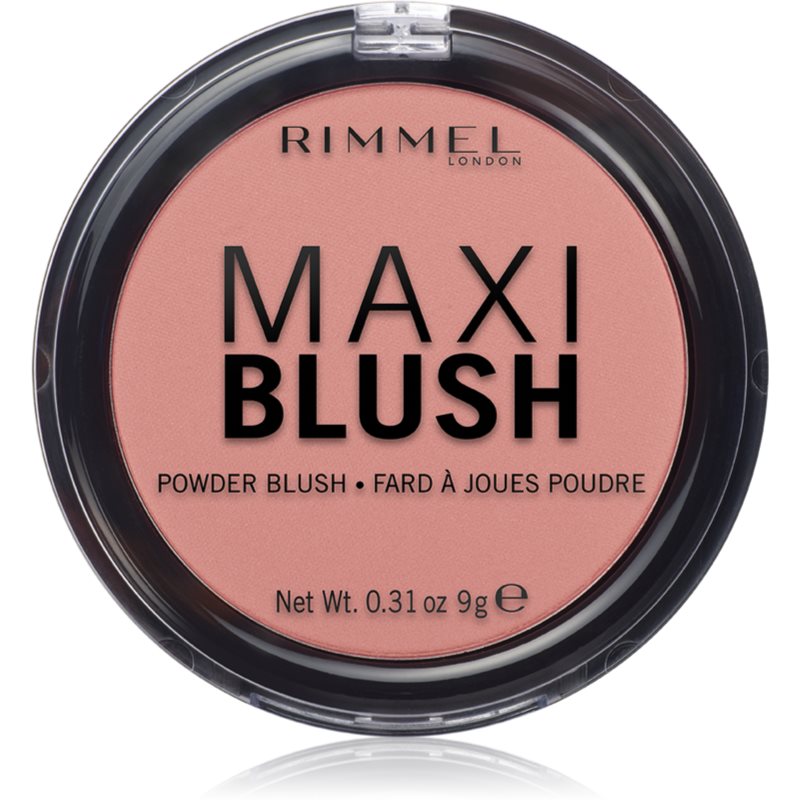Zdjęcia - Puder i róż Rimmel Maxi Blush pudrowy róż odcień 006 Exposed 9 g 