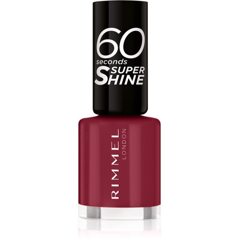 Rimmel 60 Seconds Super Shine nail polish shade 710 Oh My Cherry 8 ml
