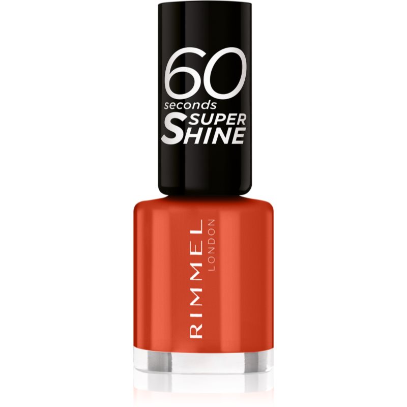 Rimmel 60 Seconds Super Shine лак для нігтів відтінок 410 Wild Spice 8 мл