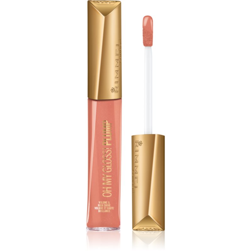 Rimmel Oh My Gloss! Plump Läppglans Skugga Peach Pie 6.5 ml female