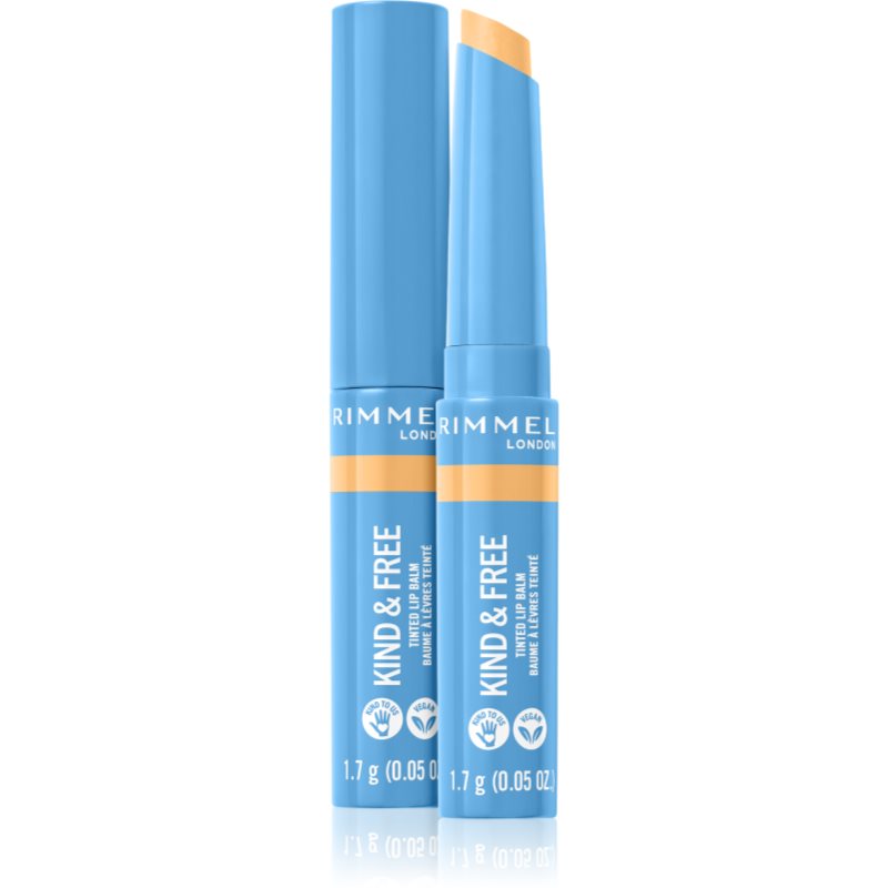 Photos - Lipstick & Lip Gloss Rimmel Kind & Free tinted lip balm shade 001 Air Storm 1,7 g 
