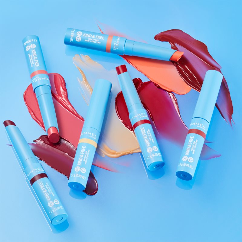 Rimmel Kind & Free тонуючий бальзам для губ відтінок 001 Air Storm 1,7 гр