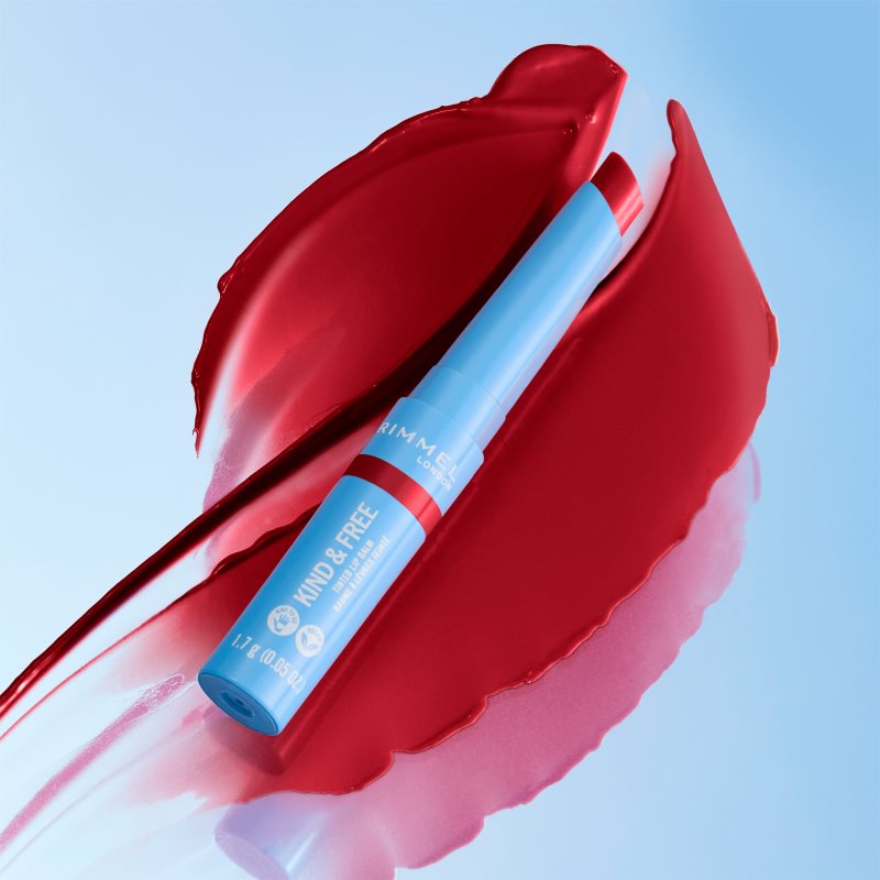 Rimmel Kind & Free тонуючий бальзам для губ відтінок 005 Turbo Red 1,7 гр