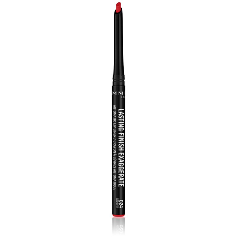 Rimmel Lasting Finish Exaggerate automatic lip pencil shade 045 Epic Burgundy 0,25 g
