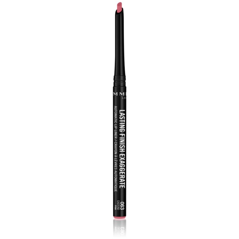 Rimmel Lasting Finish Exaggerate creion de buze automat culoare 063 Eastend Pink 0,25 g