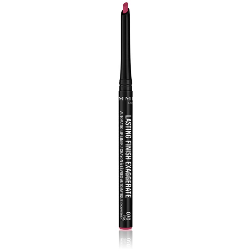 Rimmel Lasting Finish Exaggerate automatic lip pencil shade 070 Pink Enchantment 0,25 g
