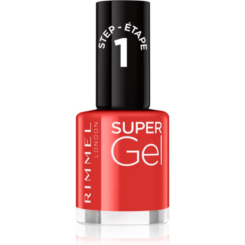 Rimmel Super Gel gel nail polish without UV/LED sealing shade 097 Party Till Sunset 12 ml

