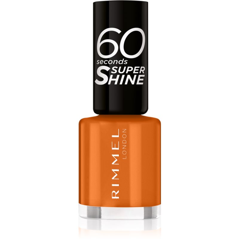 Rimmel 60 Seconds Super Shine лак для нігтів відтінок 151 Tan Lines Good Times 8 мл