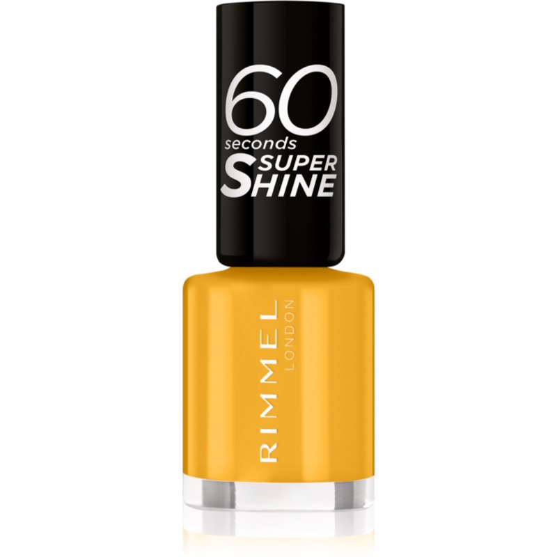 Rimmel 60 Seconds Super Shine Nail Polish Shade 150 Sandy Toes 8 Ml