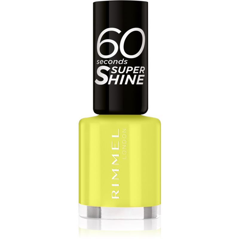 Rimmel 60 Seconds Super Shine nail polish shade 155 Beach Breeze Please 8 ml
