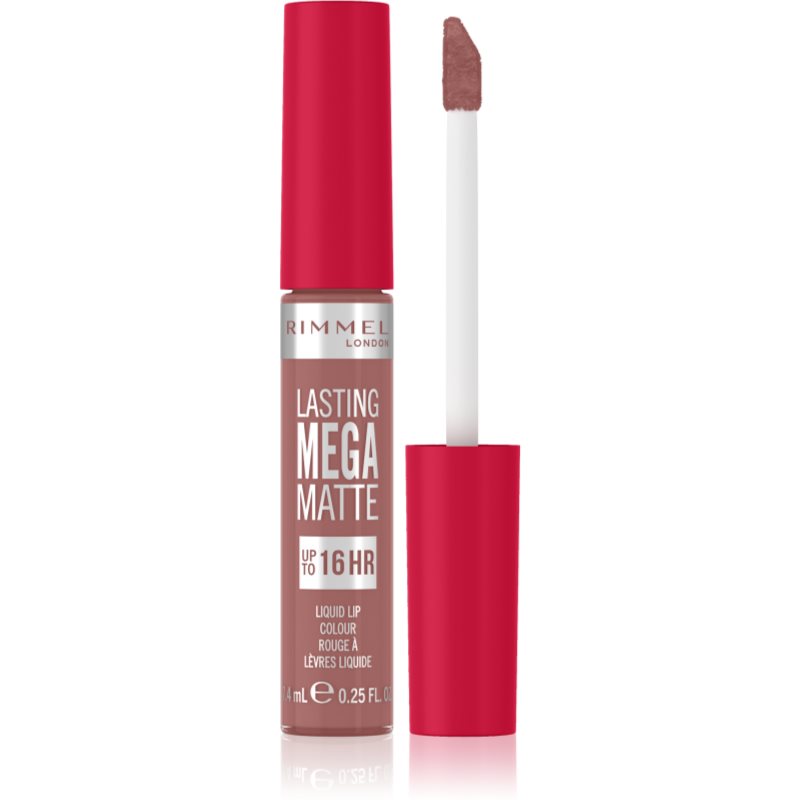 Rimmel Lasting Mega Matte light liquid matt lipstick 16h shade Strapless 7,4 ml
