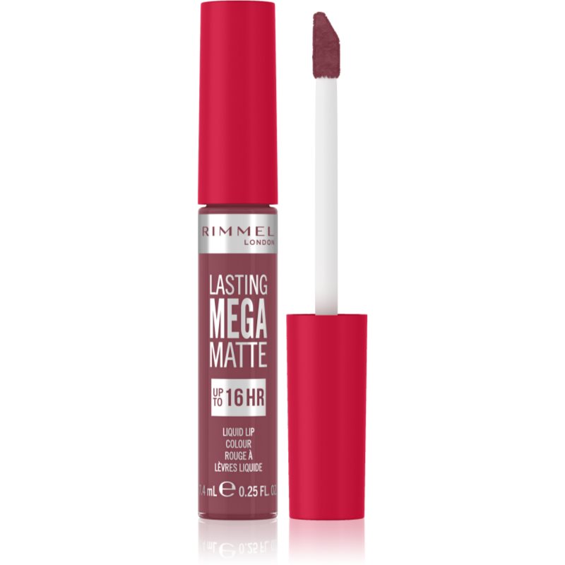 Rimmel Lasting Mega Matte light liquid matt lipstick 16h shade Ravishing Rose 7,4 ml
