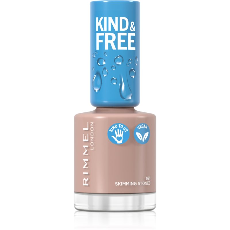 Rimmel Kind & Free nail polish shade 161 Skimming Stones 8 ml
