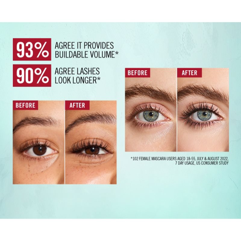 Rimmel Kind & Free об'ємна та водостійка туш для вій відтінок 002 Brown 9.5 мл