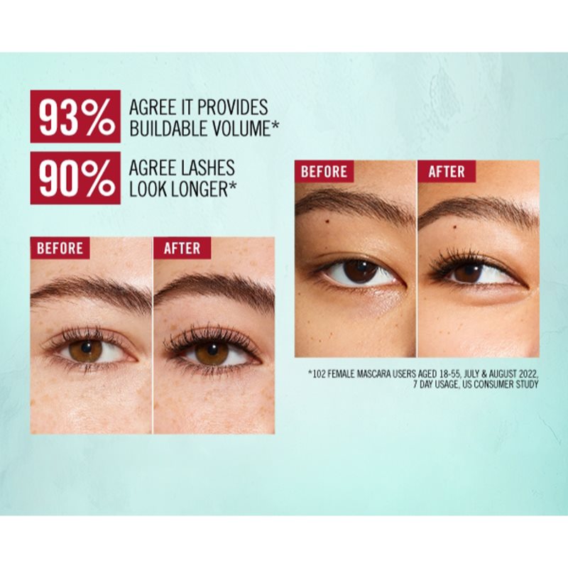 Rimmel Kind & Free об'ємна та водостійка туш для вій відтінок 002 Brown 9.5 мл