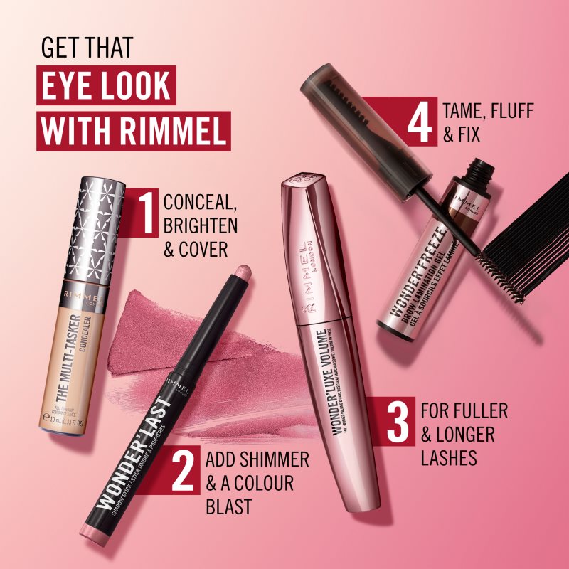 Rimmel Wonder'Freeze гелева туш та брів відтінок 002 Blonde 6 гр