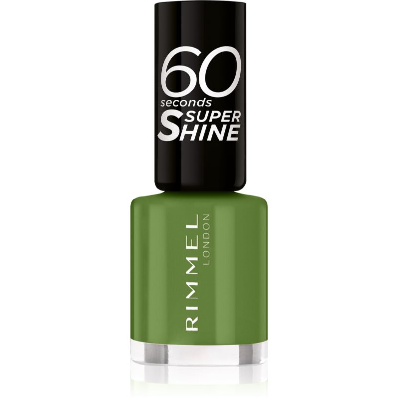 Rimmel 60 Seconds Super Shine nail polish shade 880 Grassy Fields 8 ml
