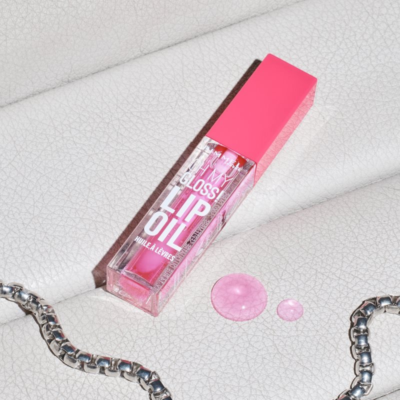 Rimmel Oh My Gloss! Lip Oil Lip Oil With Moisturising Effect Shade 001 Pink Flush 4,5 Ml