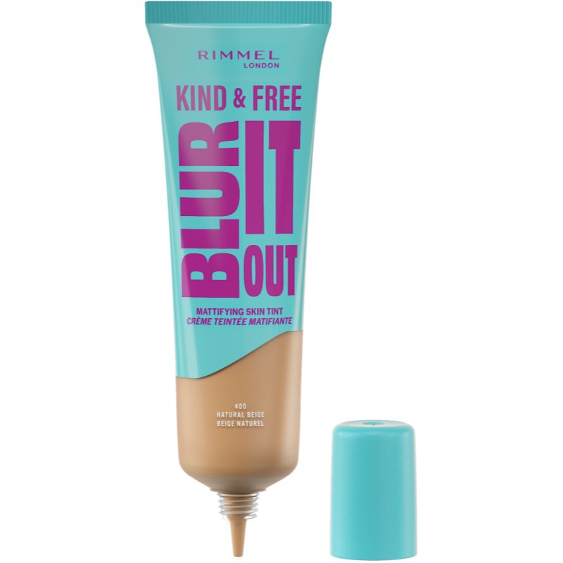 Rimmel Kind & Free Blur It Out lightweight tinted moisturiser shade 400 Natural Beige 30 ml