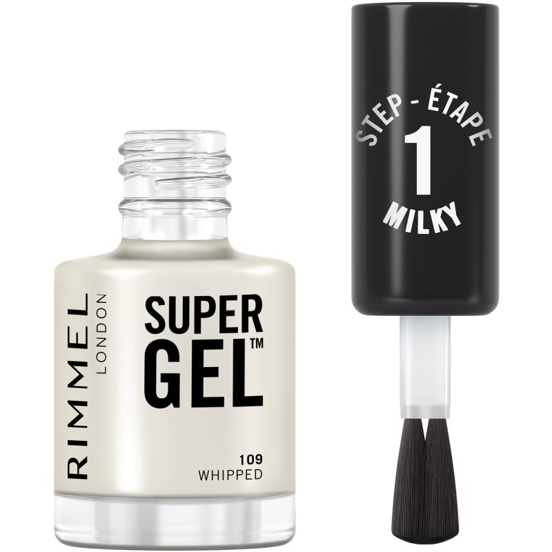 Rimmel Super Gel smalto gel per unghie senza lampada UV/LED colore 109 Whipped 12 ml