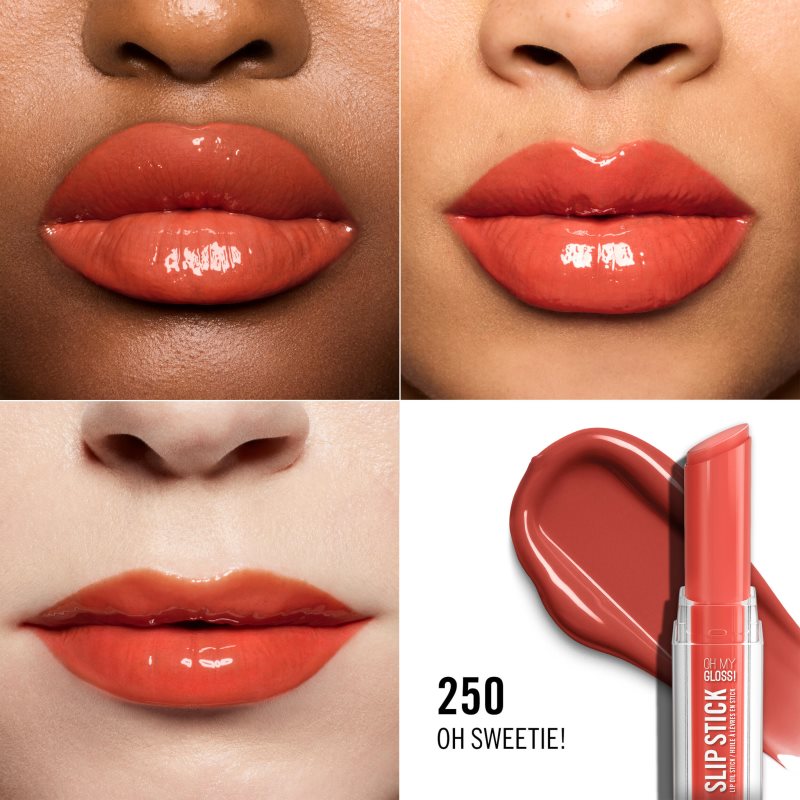 Rimmel Stay Glossy glänzender Lippenstift für Lippen Farbton SWEETIE 3.4 g (Bild 3)