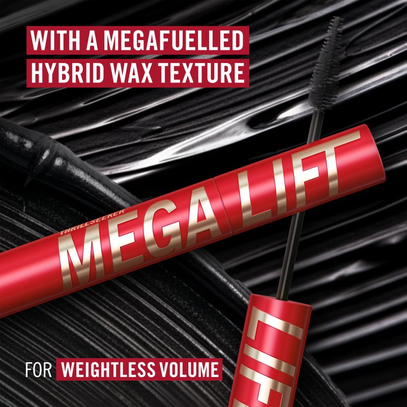 Rimmel Thrill Seeker Mega Lift řasenka pro objem odstín 001 Black 10 ml (obrázek 5)