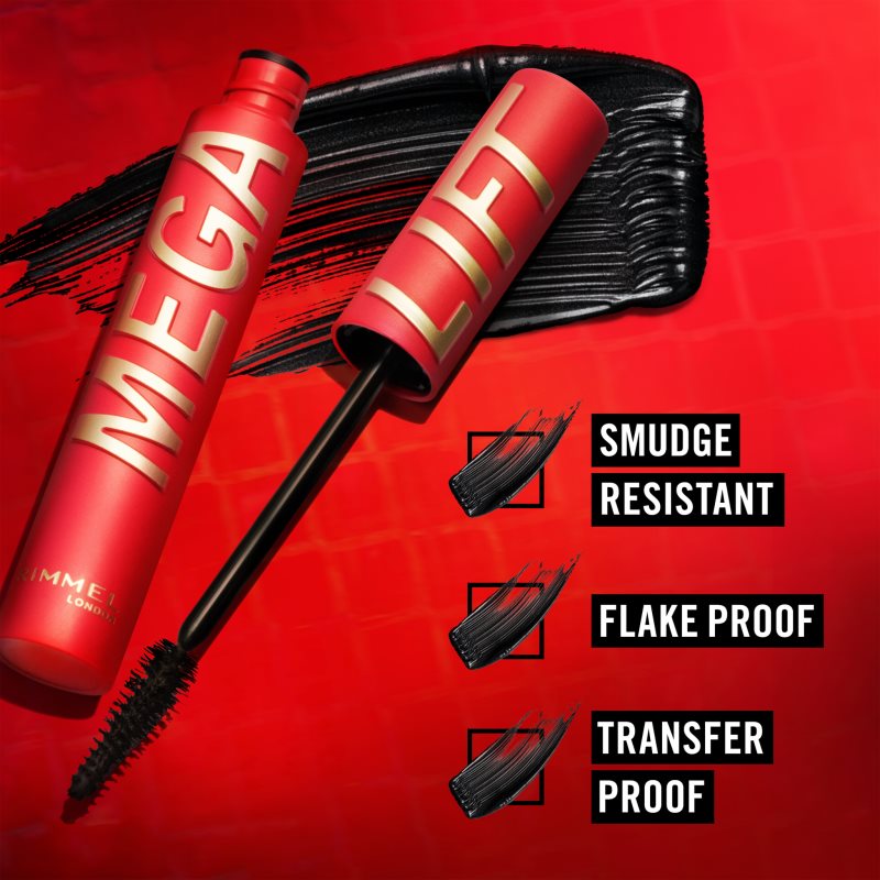 Rimmel Thrill Seeker Mega Lift řasenka pro objem odstín 001 Black 10 ml (obrázek 6)