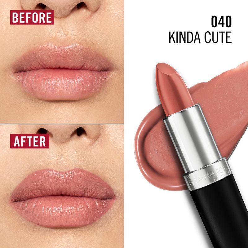 Rimmel Lasting Finish dlouhotrvající rtěnka odstín 040 Kinda Cute 4 g (obrázek 3)