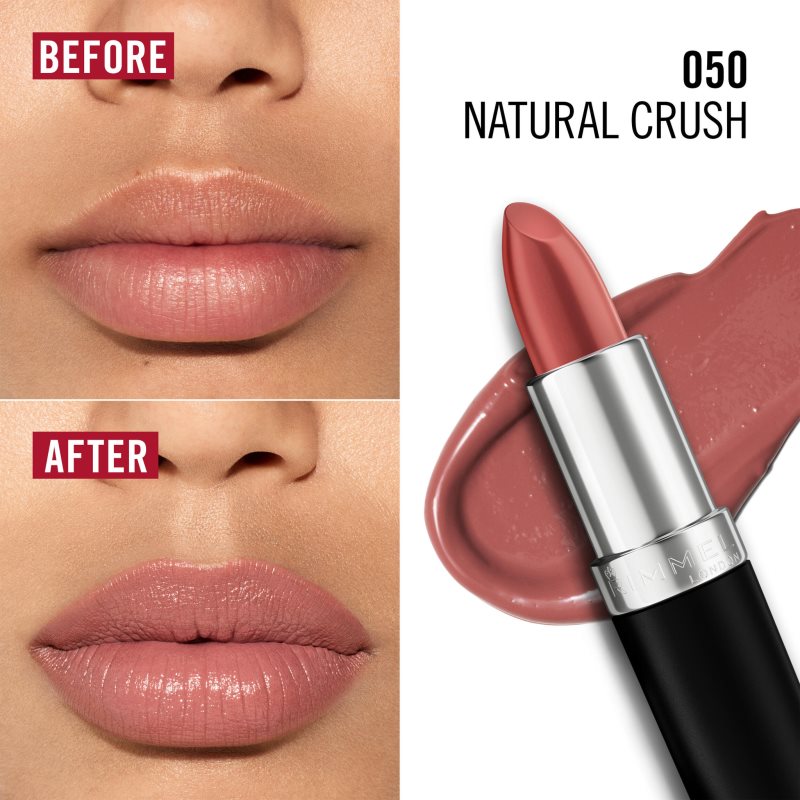Rimmel Lasting Finish dlouhotrvající rtěnka odstín 050 Natural Crush 4 g (obrázek 3)