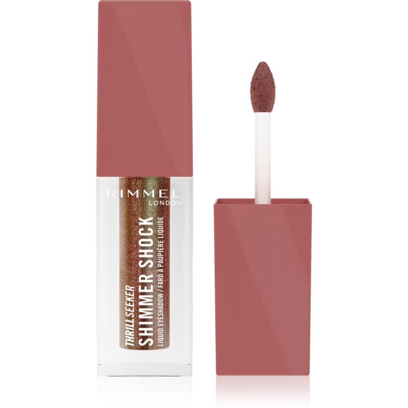 Rimmel Rimmel Thrill Seeker Shimmer Shock fard à paupières liquide pailleté teinte 005 Spice Shock 3.5 ml