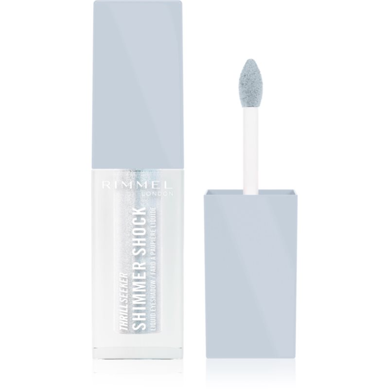 Rimmel Thrill Seeker Shimmer Shock liquid glitter eyeshadow shade 002 Delulu 3.5 ml