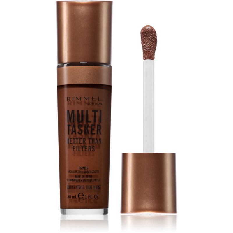 Rimmel Multi-Tasker Better Than Filters rozjasňující podkladová báze pro sjednocení barevného tónu pleti odstín 009 Rich Intense 30 ml