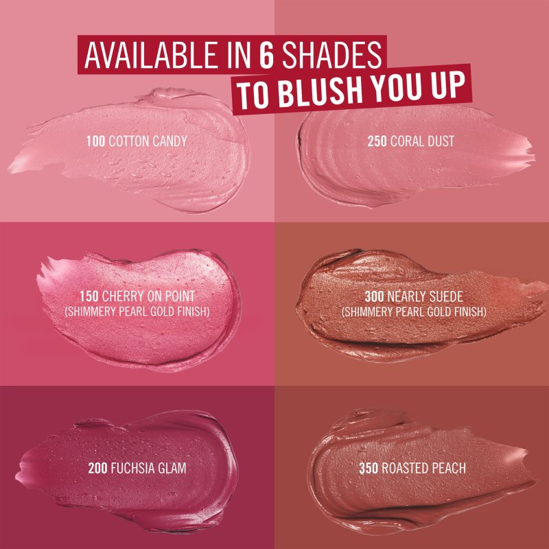 Rimmel Multi-Tasker Blush'N'brush tvářenka v tyčince se štětcem odstín 350 Roasted Peach 8 g (obrázek 6)