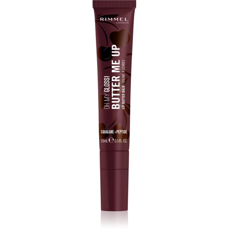 Rimmel Oh My Gloss! Butter Me Up Niisutav huulepalsam varjund 011 Cherry Spritz 15 ml